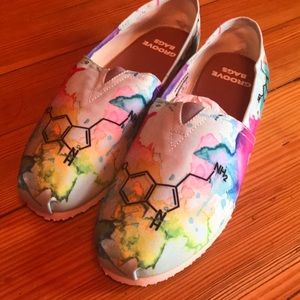 Colorful chemistry flats